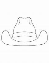Hat Cowboy Template Coloring Pages Cow Crafts Draw Cowgirl Boy Quilt Kids Western Printable Drawing Kidsplaycolor Para Hats Colorear Color sketch template