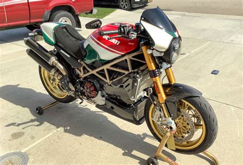 ducati monster srs tricolore  iconic motorbike auctions