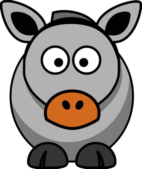 donkey clip art  clkercom vector clip art  royalty