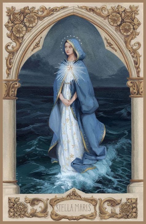 Mary Star Of The Sea The Catholic Illustrators Guild Imagens