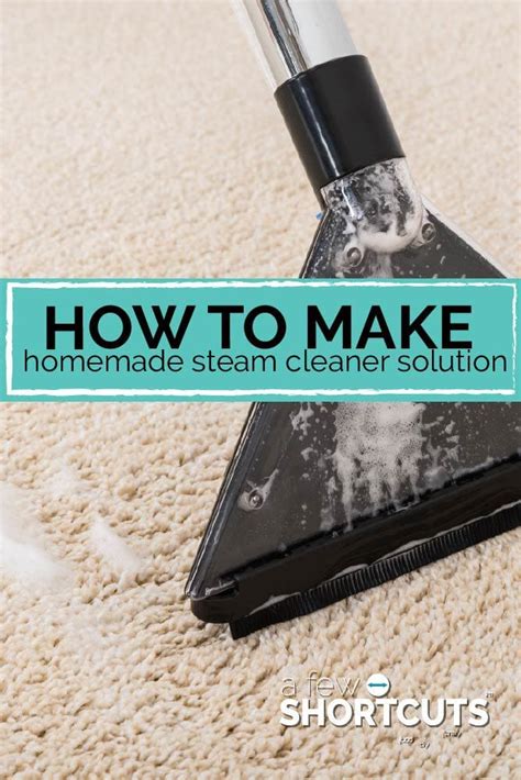 homemade steam cleaner solution   shortcuts