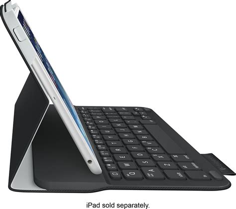 logitech ultrathin keyboard folio  apple ipad mini  ipad mini  carbon black