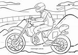 Motocross Malvorlage Ausmalbilder Ausmalbild Motorräder Kinderbilder Großformat öffnen sketch template