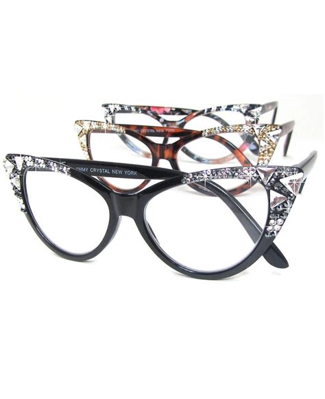cat eye readers with bling blog continuum