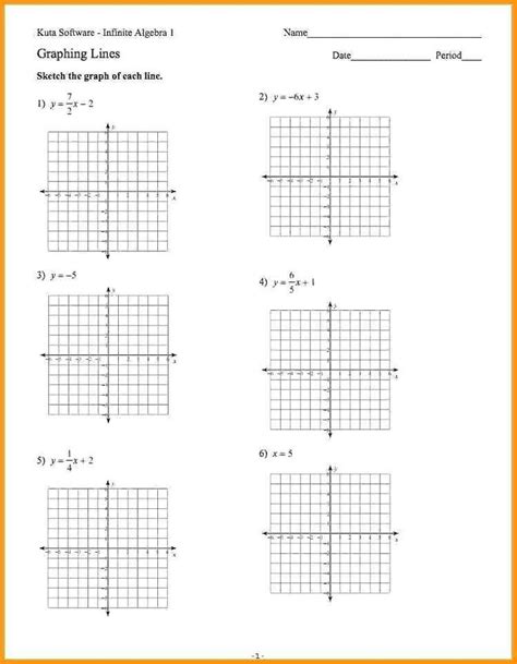 graphing linear equations practice worksheet linear equations worksheet