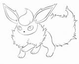 Coloring Pokemon Pages Flareon Eevee Printable Info Print sketch template