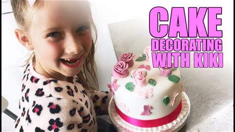 Cake Decorating With Kiki Cakedecorating Kiki Icing Cakemaking