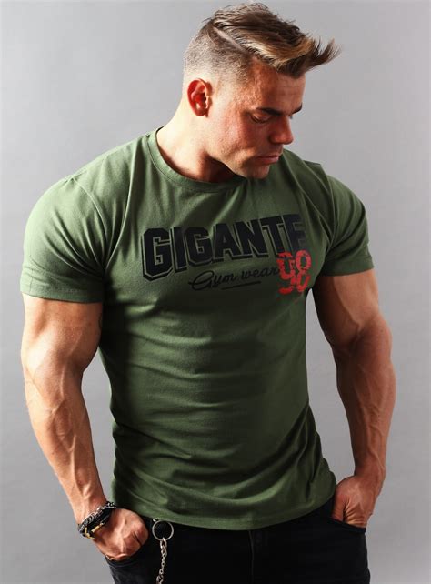 2018 new summer style mens cotton short t shirt gyms fitness
