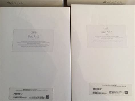 ipad air  gb silver empty box boxes  en forest    sale shpock