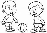 Menino Meninos Jogando Futebol Brincando Desenhar Crianca Riscos Bonecos Fraldas Criancas Pessoas Pequenos Rapazes Qdb Colorido Ensinar Aprendendo Tecido sketch template