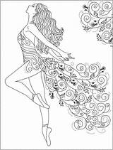 Ballerina Coloring Pages Mandala Printable Dance Adults Sheets Ballet Choose Board Fairy Book Kids sketch template