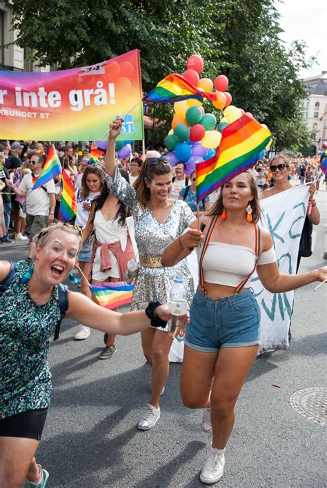 So Feiert Stockholm Den Europride Männer