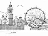 London Coloring Eye Pages Colouring City Fire Sketch Drawing Sheets Books Color Landmarks Great Kids Coloringpagesfortoddlers Book Amazon House Template sketch template