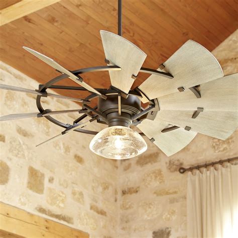 quorum international  bronze   blade ceiling fan  wall