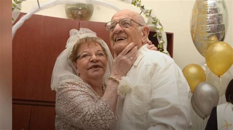 at 80 first time bride weds widower 95 worth waiting for