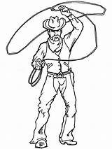 Cowboy Coloring Pages Lasso Cowboys Western Spinning Printable Color Sheets Boys Wide Boy Kids Print West Colouring Drawing Coloringsun Drawings sketch template