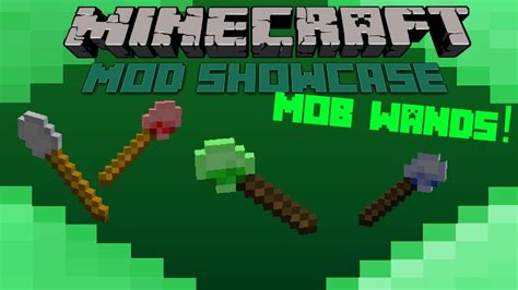 minecraft mod showcase mob wands control mobs youtube