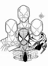 Spiderman Spider Colorare Suit Deadpool Getcolorings Venom Coloringpagesonly Disegno Clipartmag Spidermen sketch template