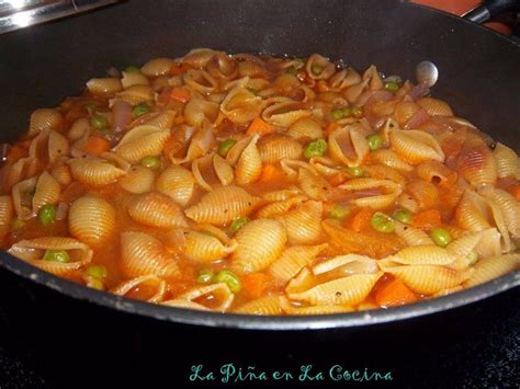 sopa de conchitas pasta shells in broth recipe with