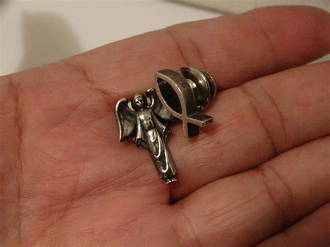 james avery sterling silver tie tacklapel pin etsy silver tie