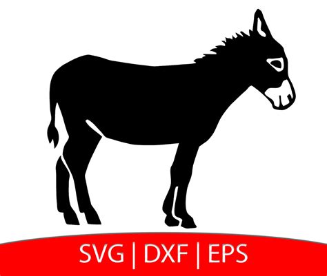 farm animals svg mule svg donkey design cricut vector donkey clipart