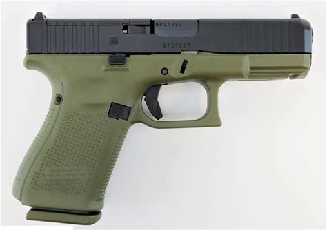 glock  gen mos fs battlefield green mm pistol modular optics system   magazines
