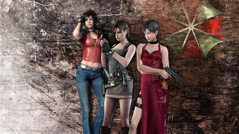 Resident Evil Claire Redfield Ada Wong Jill Valentine Hot Sex Picture