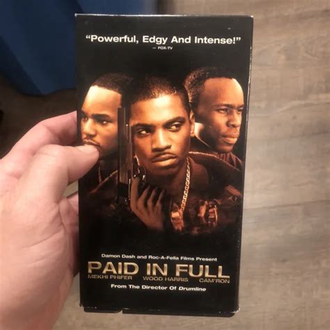 paid  full vhs  damon dash  roc  fella films camron wood