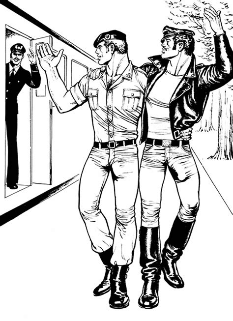 Queer Icon Tom Of Finland S Homoerotic Drawings Come To London