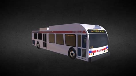 septa bus model  model  john  sketchfab