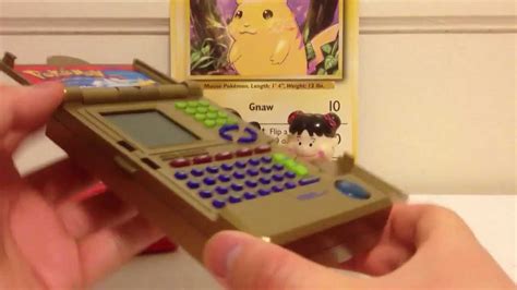 Rare 2001 Deluxe Limited Edition Gold Pokedex Review By