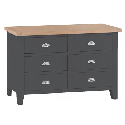 charcoal brompton  drawer chest  drawers