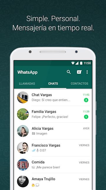 tpmovil aplicaciones  android whatsapp messenger  apk  android  descargar