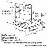 Neff Chimney 60cm Hood Flat Glass Ins sketch template