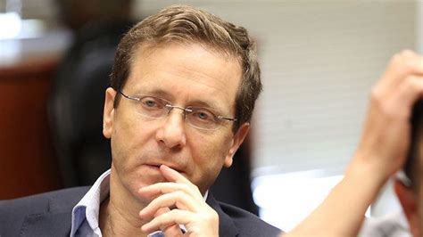 labor party chairman isaac herzog two state solution photo gil yohanan