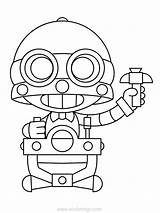 Brawl Stars Coloring Pages Color Carl Print Character 색칠 Xcolorings Colt Star Di Colorare Da Printable Disegni 91k 900px 1200px sketch template