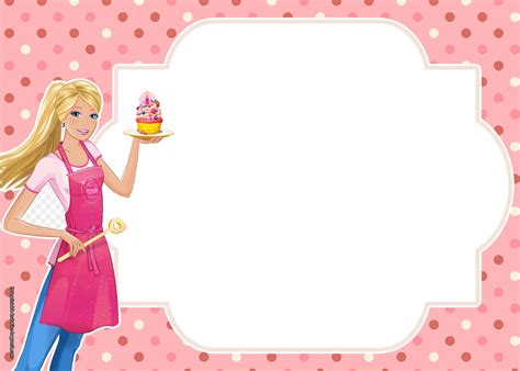 free printable barbie invitation templates free