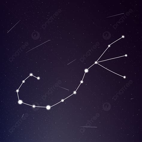rasi bintang scorpion background star zodiac space background image