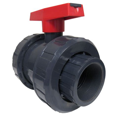 sch  pvc true union ball valve female npt