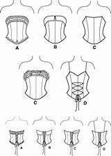 Simplicity Bustiers Sewing Patterns sketch template