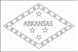Arkansas Flag Printable State Color Designerysigns Book Click Quiz Flags sketch template