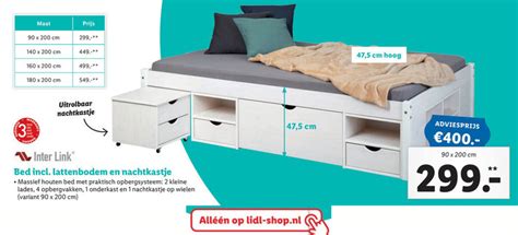 ledikant folder aanbieding bij lidl details