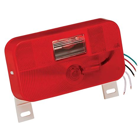 bargman    replacement lens   series red surface mount tail light  backup