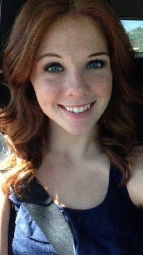 Cute Redhead Selfie In A Car Porn Pic Eporner