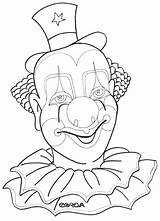 Clown Coloring Pages Scary Face Creepy Drawing Printable Girl Killer Getcolorings Color Evil Easy Gangster Colouring Clowns Drawings Getdrawings Paintingvalley sketch template