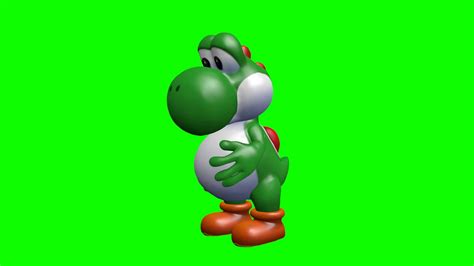yoshis big belly inflation green screen youtube