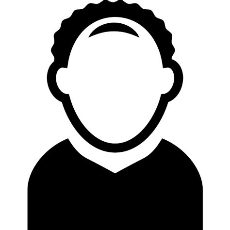 male profile avatar  face vector svg icon svg repo