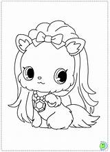 Jewelpet Coloring Dinokids Pages Popular Close sketch template