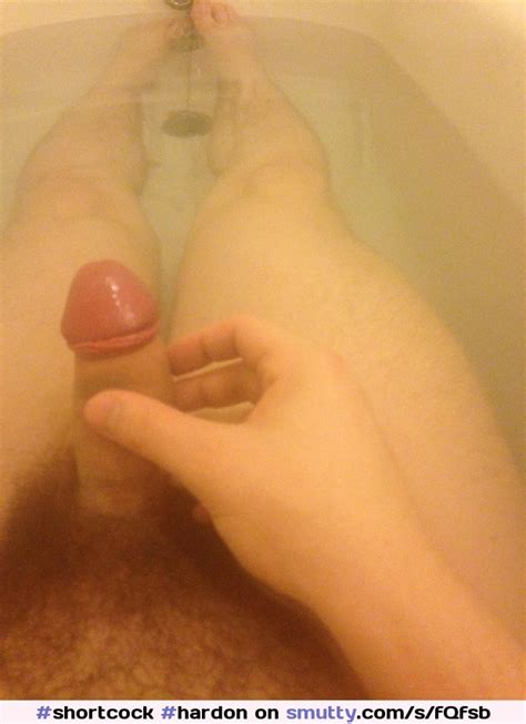 shortcock hardon boner bath bathing strokingcock masturbation