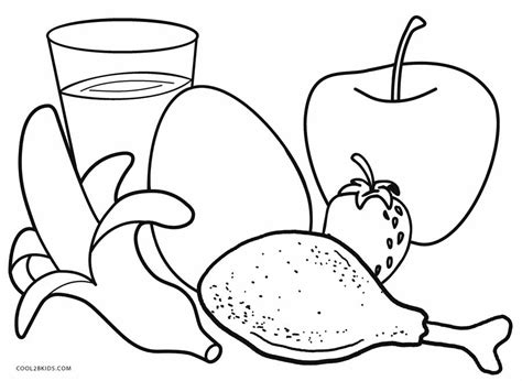 coloring pages  pictures  food